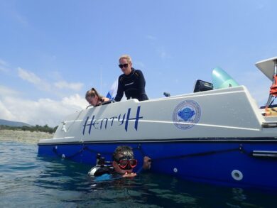 Маршрут "Якорная банка" (погружение с катера)