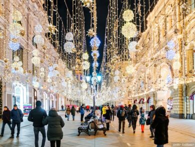 Новогодняя Москва